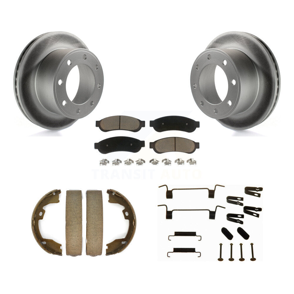 Transit Auto KGC-103486 Disc Brake Kit for 2011-2012 Ford F-250 Super Duty, Ford F-350 Super Duty - Rear