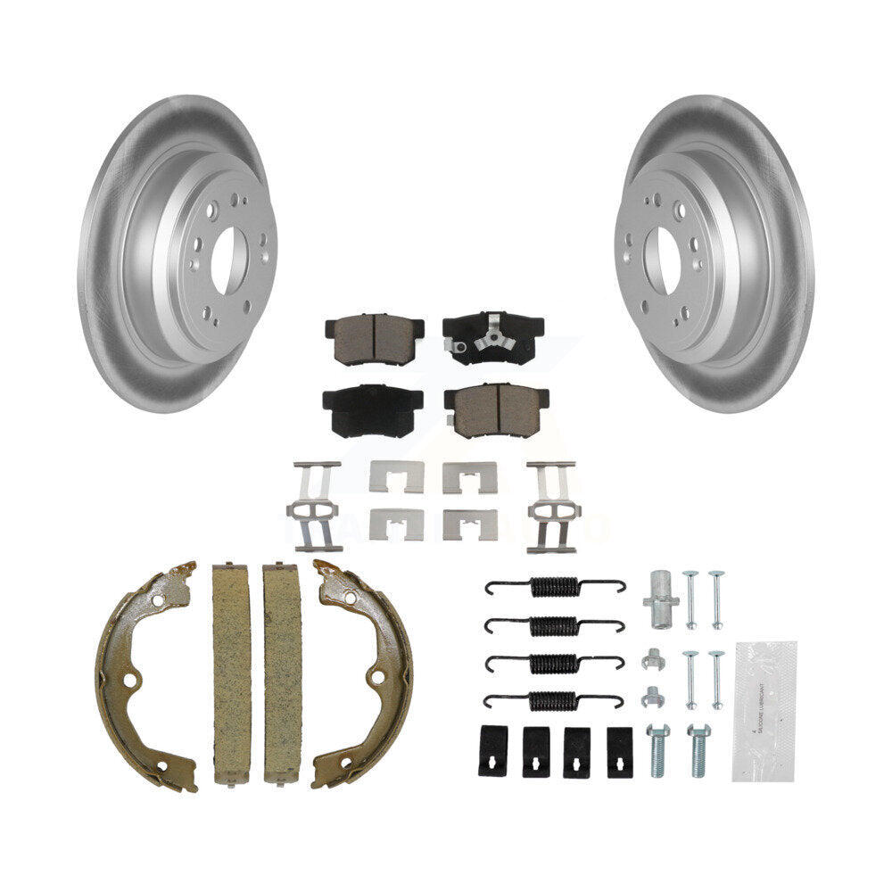 Transit Auto KGC-103493 Disc Brake Kit for 2010-2015 Honda Crosstour, Honda Accord Crosstour - Rear