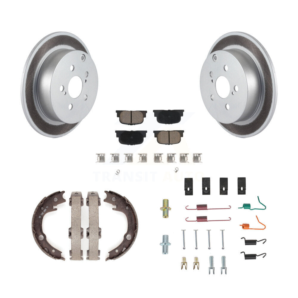 Transit Auto KGC-103498 Disc Brake Kit for 2005-2010 Scion tC - Rear