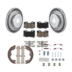 Transit Auto KGC-103500 Disc Brake Kit for 2009-2016 INFINITI Q60, INFINITI G37, Nissan 370Z - Rear