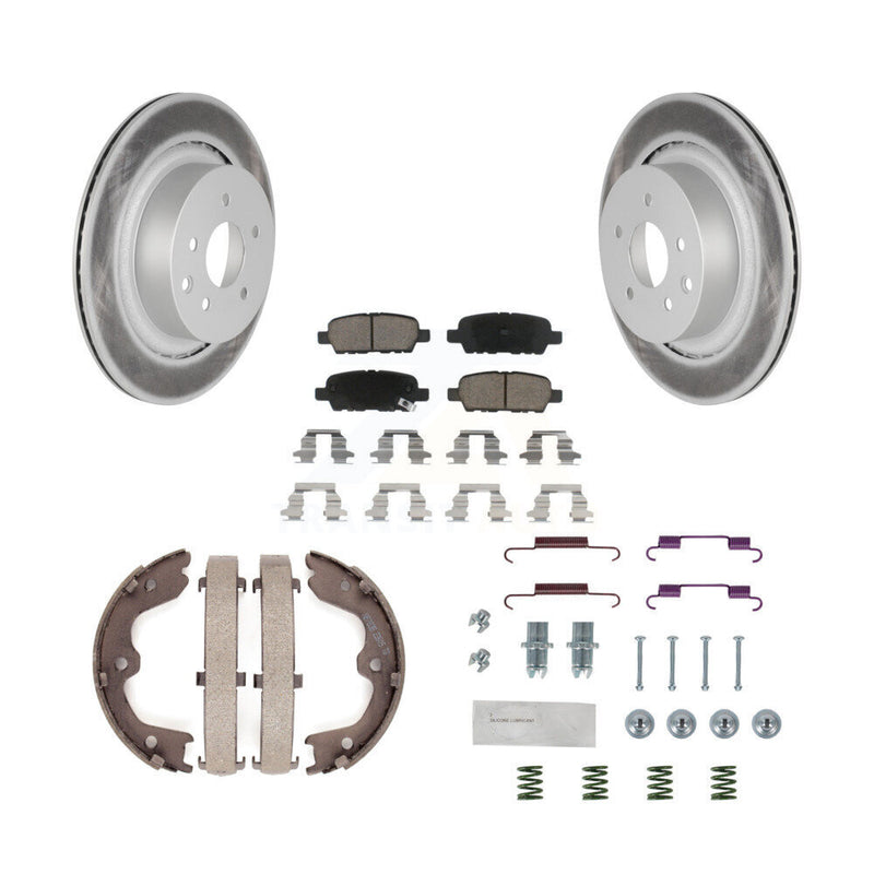 Transit Auto KGC-103502 Disc Brake Kit for 2007-2014 INFINITI Q60, INFINITI G35 - Rear
