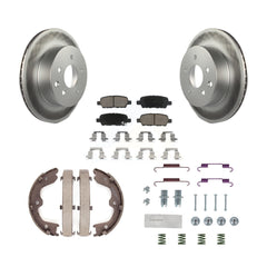 Transit Auto KGC-103507 Disc Brake Kit for 2003-2005 INFINITI G35, Nissan 350Z - Rear
