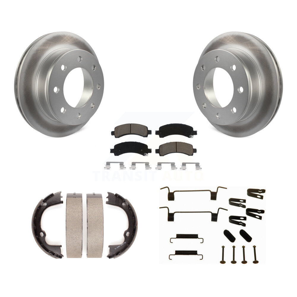 Transit Auto KGC-103508 Disc Brake Kit for 2008-2020 GMC Savana 2500, Chevrolet Express 2500 and More - Rear