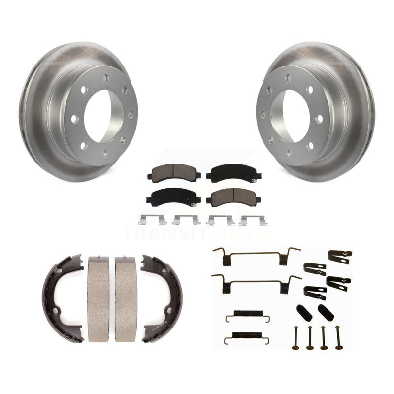 Transit Auto KGC-103508 Disc Brake Kit for 2008-2020 GMC Savana 2500, Chevrolet Express 2500 and More - Rear