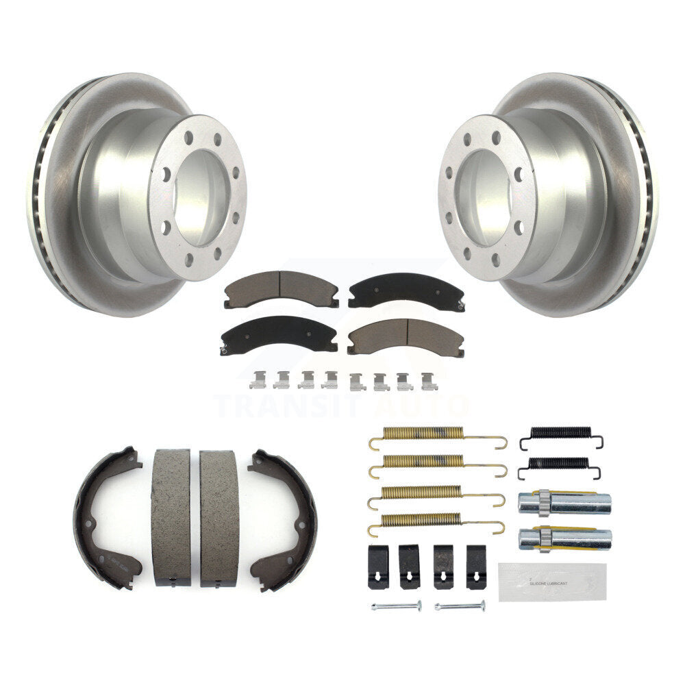 Transit Auto KGC-103510 Disc Brake Kit for 2009-2019 Chevrolet Express 3500, GMC Savana 3500 - Rear