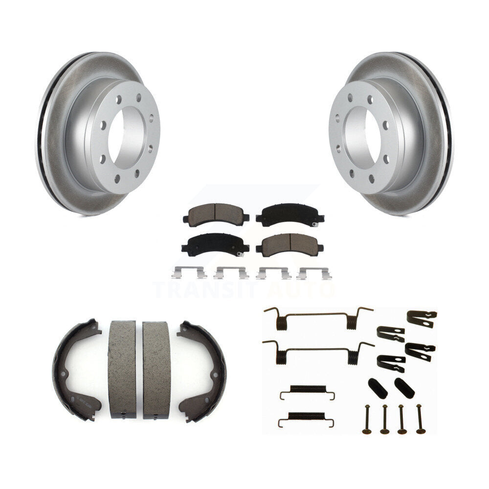 Transit Auto KGC-103513 Disc Brake Kit for 2008-2012 GMC Savana 3500 - Rear
