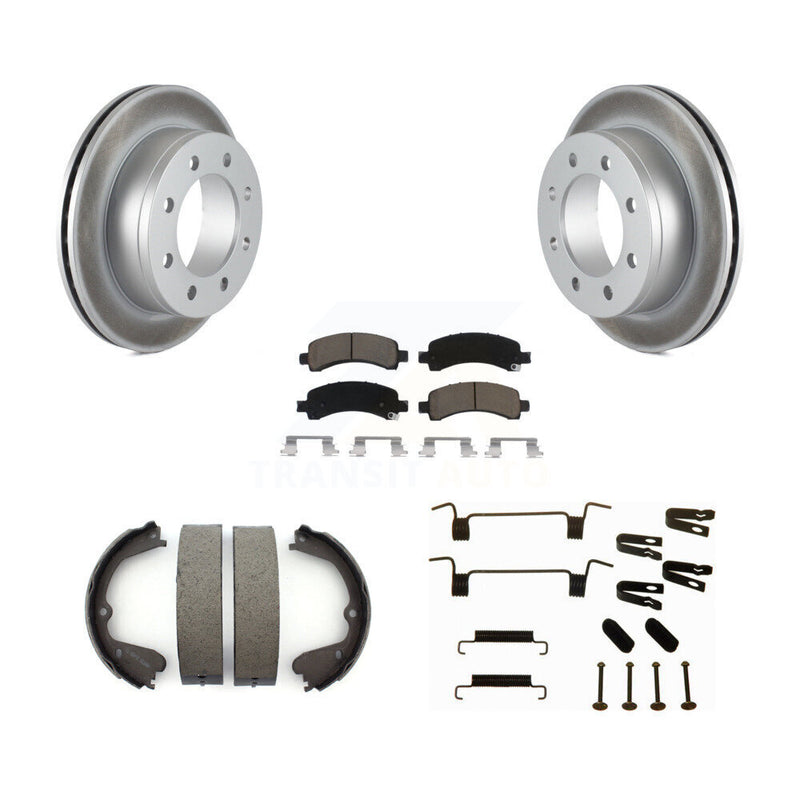 Transit Auto KGC-103513 Disc Brake Kit for 2008-2012 GMC Savana 3500 - Rear
