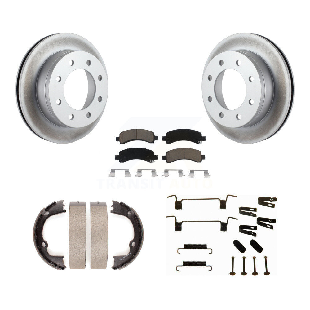Transit Auto KGC-103516 Disc Brake Kit for 2009-2014 Chevrolet Express 3500, Chevrolet Express 2500, GMC Savana 2500 - Rear