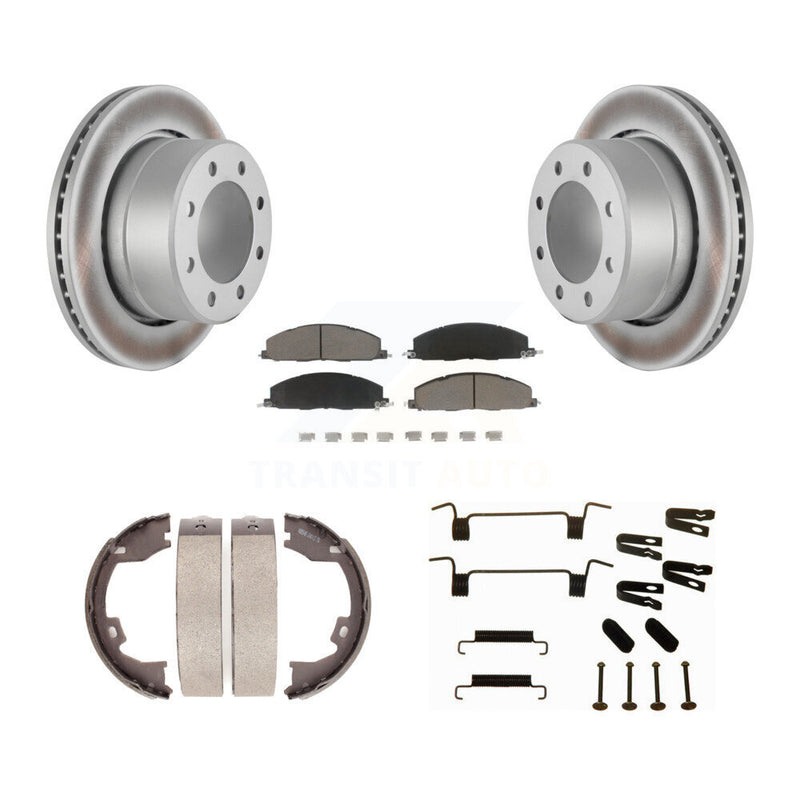 Transit Auto KGC-103517 Disc Brake Kit for 2009-2018 Ram 2500, Ram 3500 and More - Rear