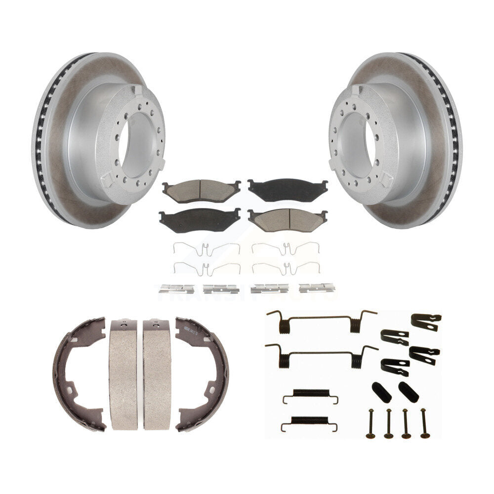 Transit Auto KGC-103519 Disc Brake Kit for 2005-2016 IC Corporation AC Commercial Bus, Ford F-450 Super Duty - Rear