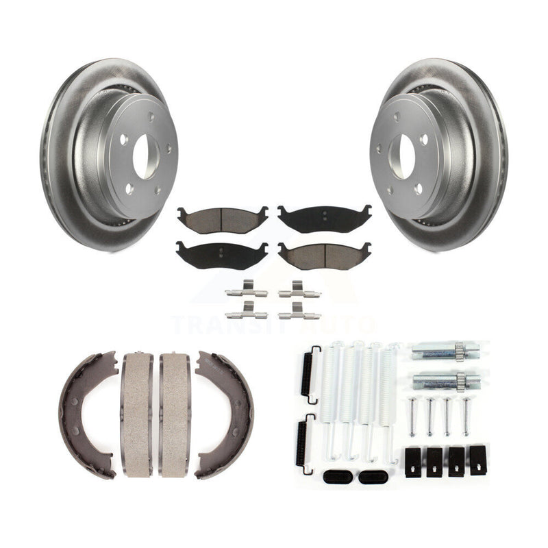 Transit Auto KGC-103522 Disc Brake Kit for 2004-2008 Dodge Ram 1500, Chrysler Aspen, Dodge Durango - Rear
