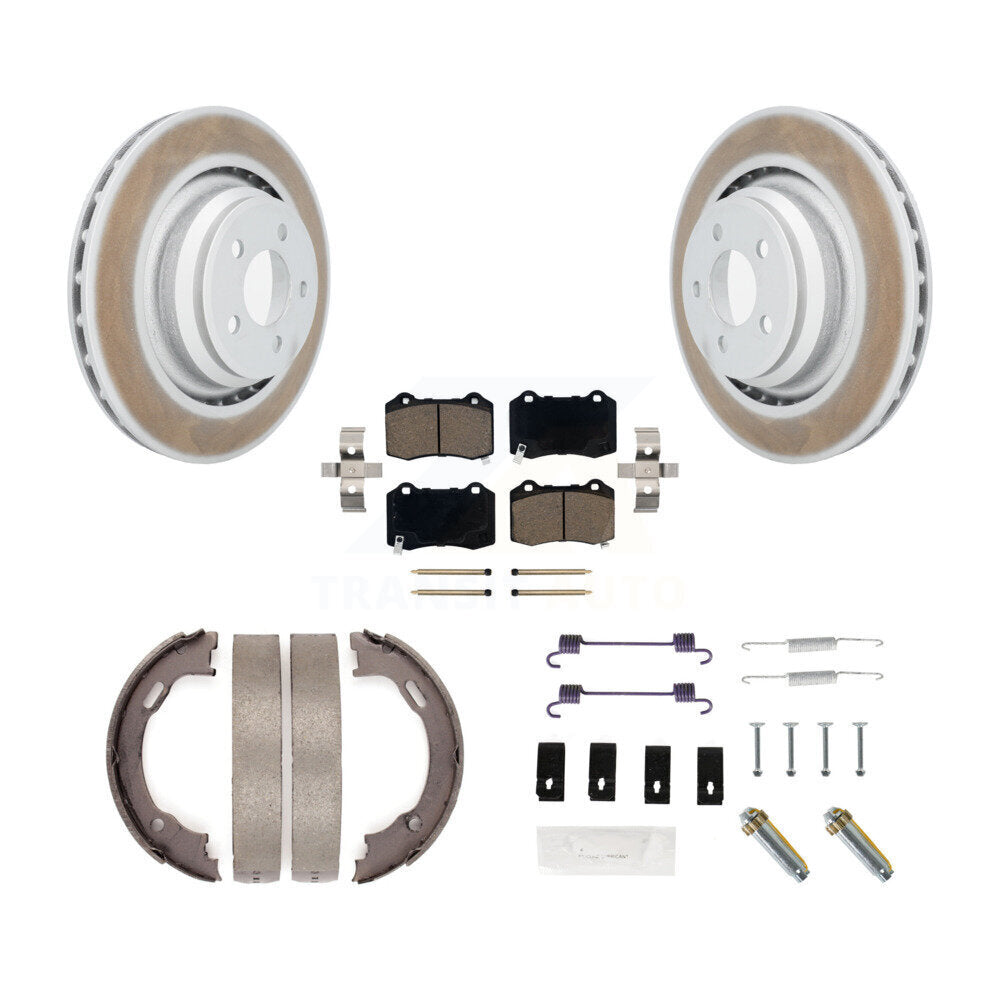 Transit Auto KGC-103533 Disc Brake Kit for 2005-2021 Dodge Charger, Dodge Challenger and More - Rear