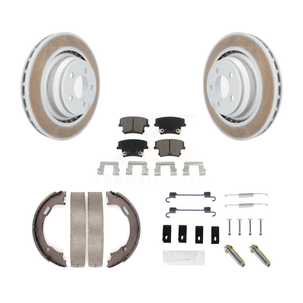 Transit Auto KGC-103539 Disc Brake Kit for 2015 Dodge Charger - Rear