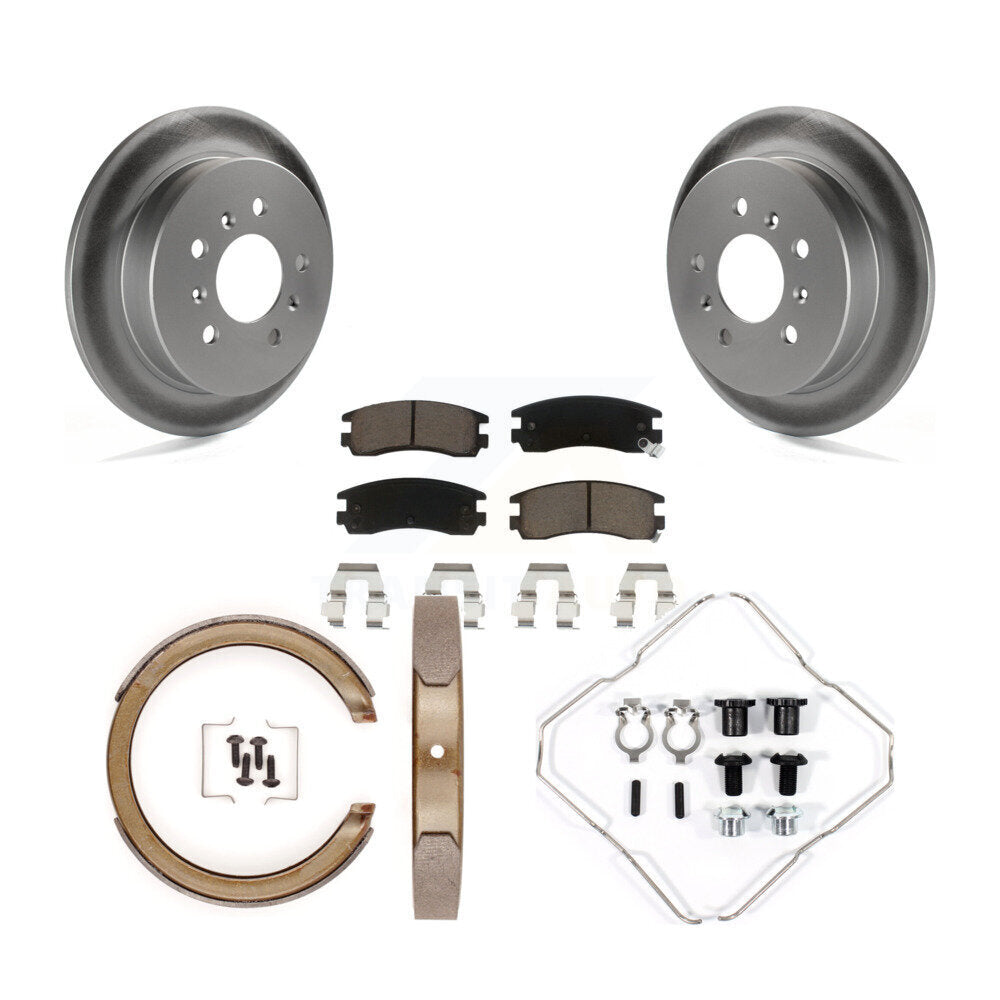 Transit Auto KGC-103541 Disc Brake Kit for 1997-2010 Chevrolet Impala, Buick Century and More - Rear