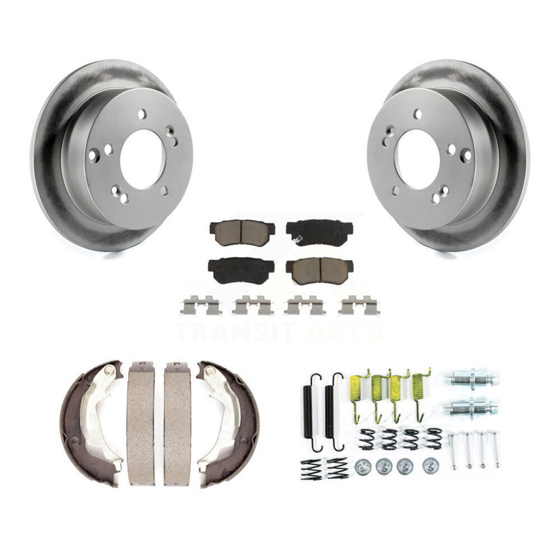 Transit Auto KGC-103547 Disc Brake Kit for 2001-2006 Kia Optima, Hyundai Sonata and More - Rear