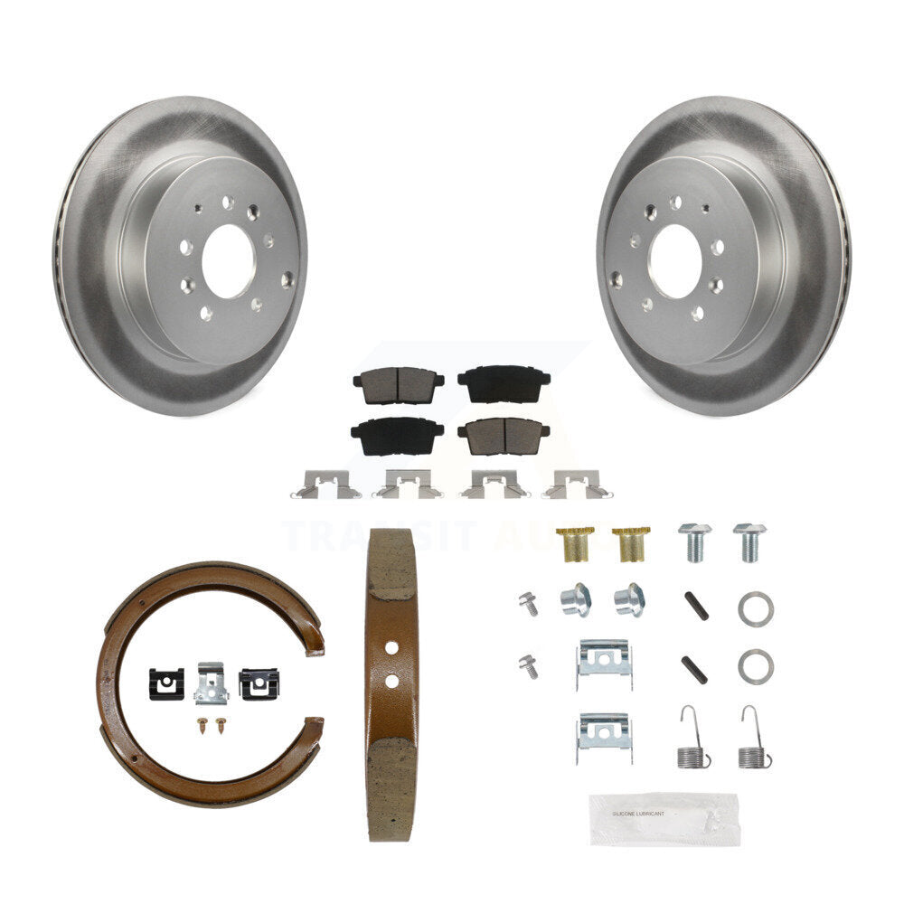 Transit Auto KGC-103549 Disc Brake Kit for 2007-2012 Mazda CX-9 - Rear
