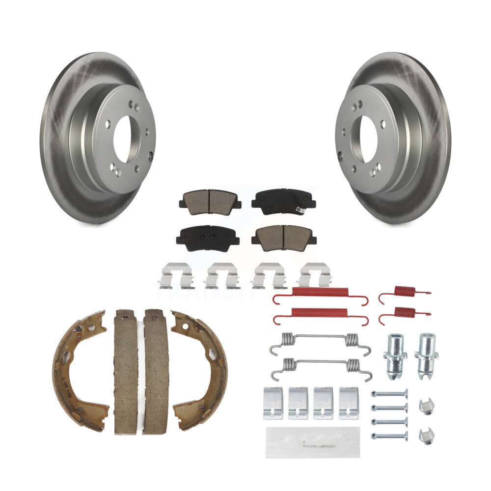 Transit Auto KGC-103551 Disc Brake Kit for 2011-2017 Hyundai Azera, Kia Optima, Hyundai Sonata - Rear