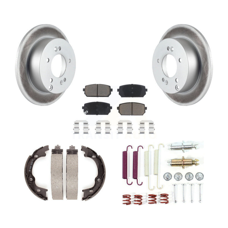 Transit Auto KGC-103554 Disc Brake Kit for 2007-2010 Kia Rondo - Rear