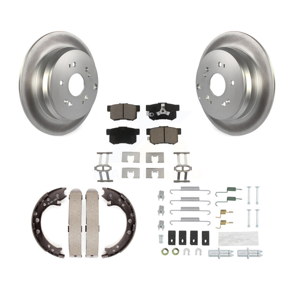 Transit Auto KGC-103558 Disc Brake Kit for 2007-2018 Acura RDX, Honda CR-V - Rear