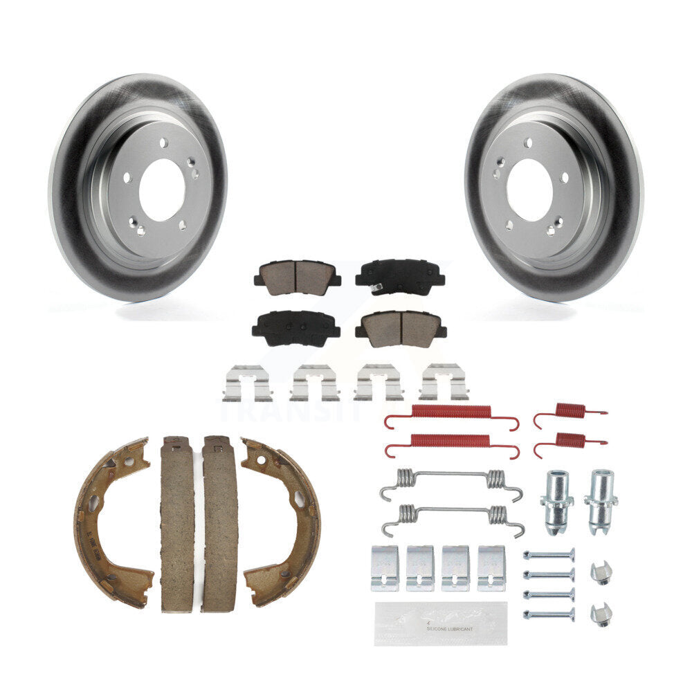Transit Auto KGC-103559 Disc Brake Kit for 2013 Kia Optima - Rear