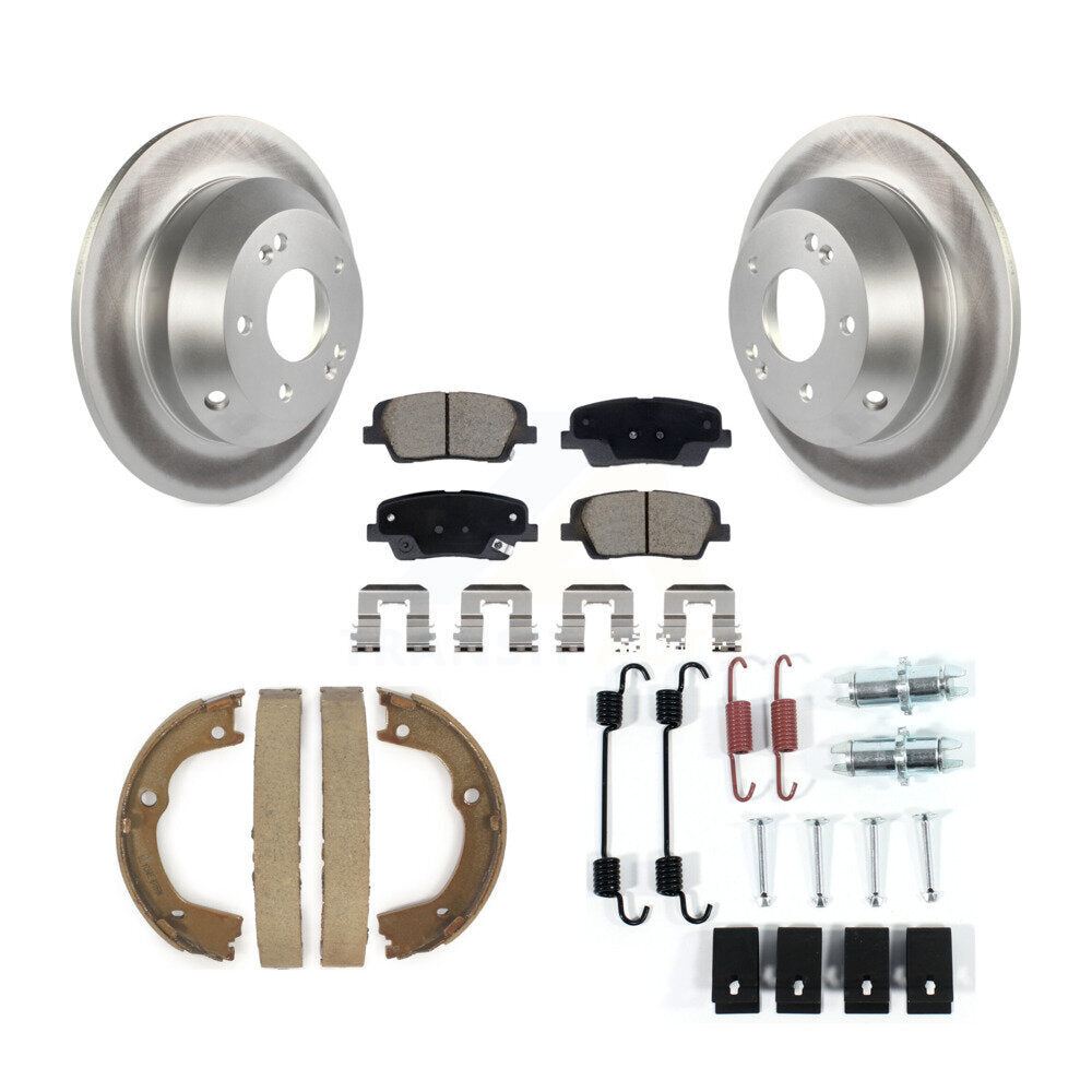 Transit Auto KGC-103560 Disc Brake Kit for 2010-2013 Kia Sorento, Hyundai Santa Fe - Rear