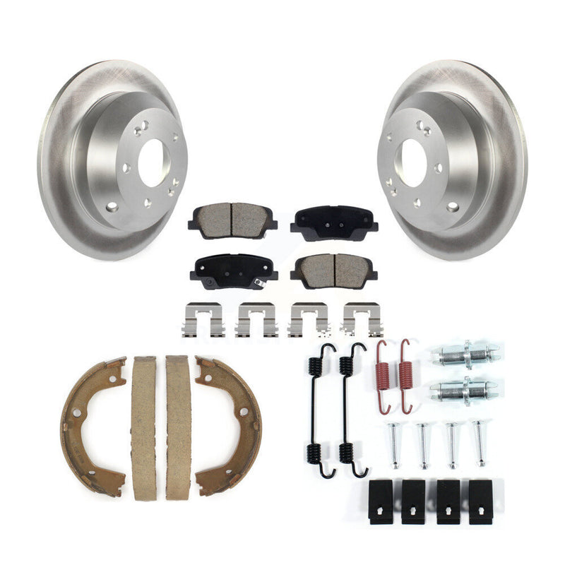 Transit Auto KGC-103560 Disc Brake Kit for 2010-2013 Kia Sorento, Hyundai Santa Fe - Rear