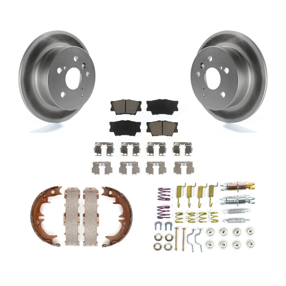 Transit Auto KGC-103561 Disc Brake Kit for 2007-2012 Toyota Avalon, Lexus ES350, Toyota Camry - Rear