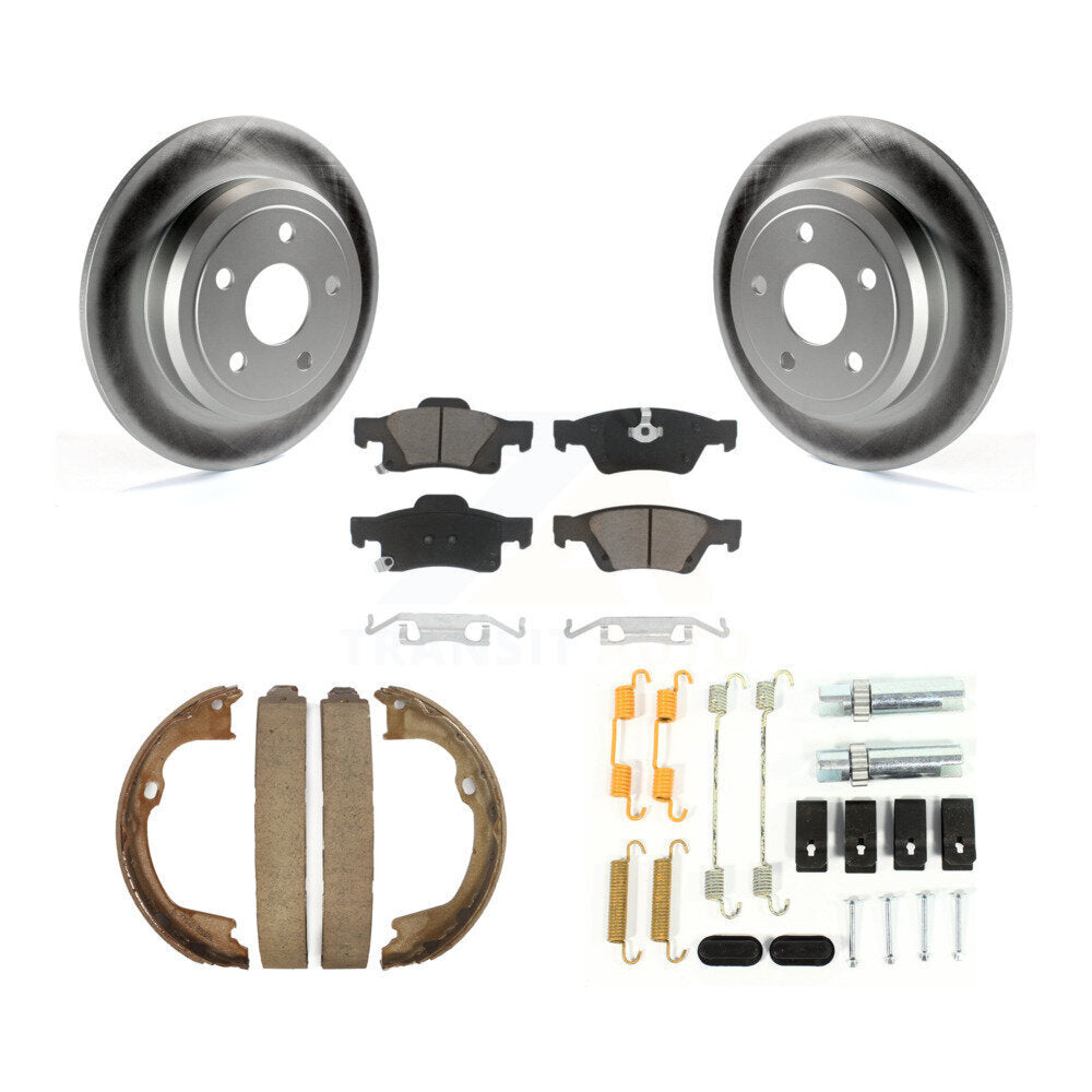 Transit Auto KGC-103569 Disc Brake Kit for 2011-2017 Dodge Durango, Jeep Grand Cherokee - Rear