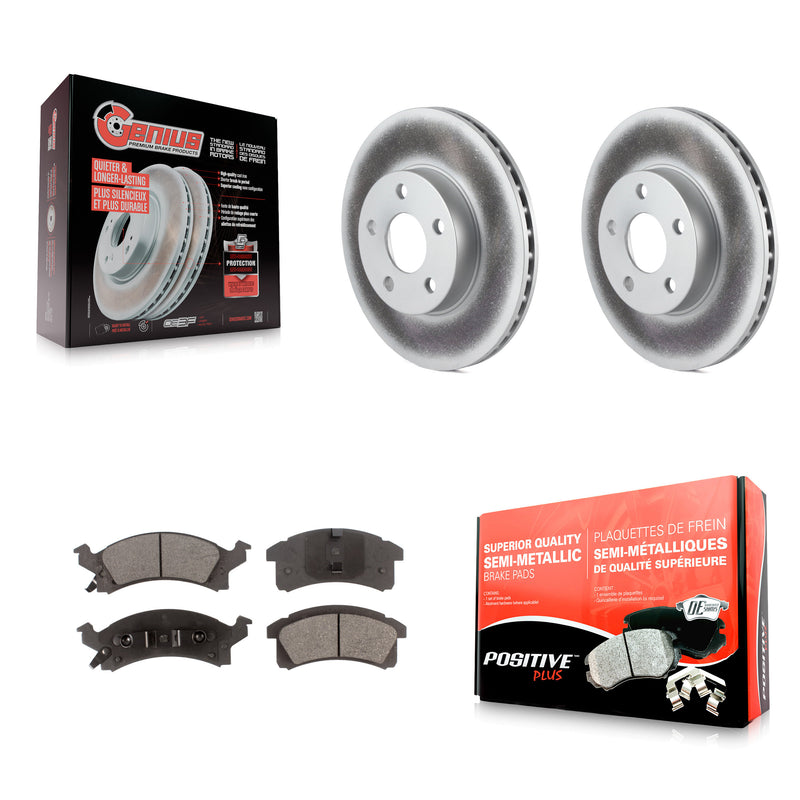 Transit Auto KGF-100001 Disc Brake Kit for 1990-2005 Pontiac Sunfire, Chevrolet Beretta and More - Front