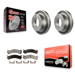 Transit Auto KGF-100015 Disc Brake Kit for 2001-2020 Chevrolet Express 3500, GMC Savana 3500 and More - Front