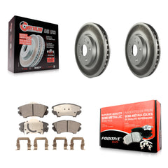 Transit Auto KGF-100052 Disc Brake Kit for 2010-2017 GMC Terrain, Chevrolet Camaro - Front