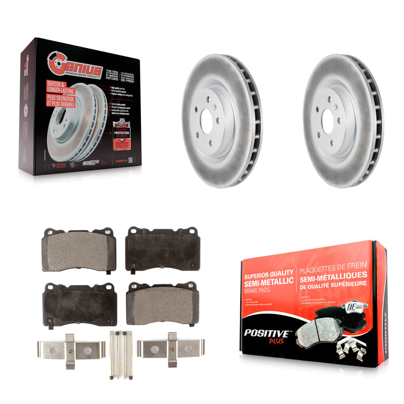 Transit Auto KGF-100054 Disc Brake Kit for 2009-2013 Buick Regal, Pontiac G8 - Front