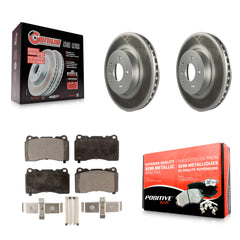 Transit Auto KGF-100068 Disc Brake Kit for 2013-2019 Cadillac ATS - Front
