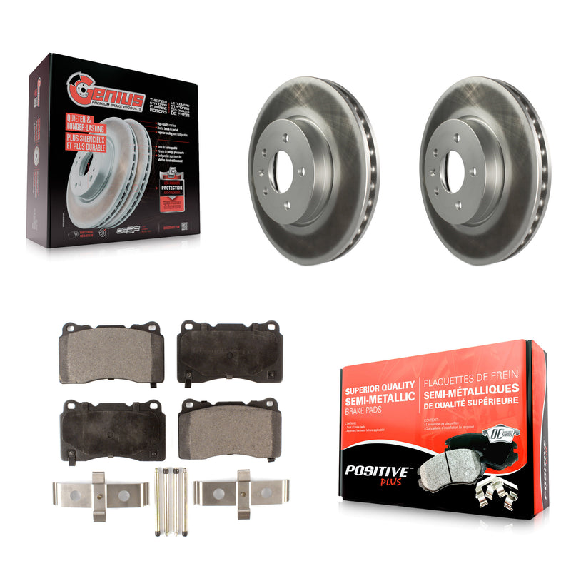 Transit Auto KGF-100068 Disc Brake Kit for 2013-2019 Cadillac ATS - Front