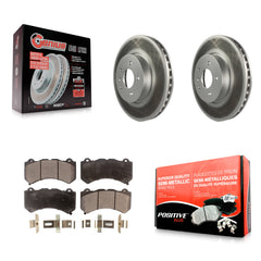 Transit Auto KGF-100069 Disc Brake Kit for 2017-2019 Cadillac ATS - Front