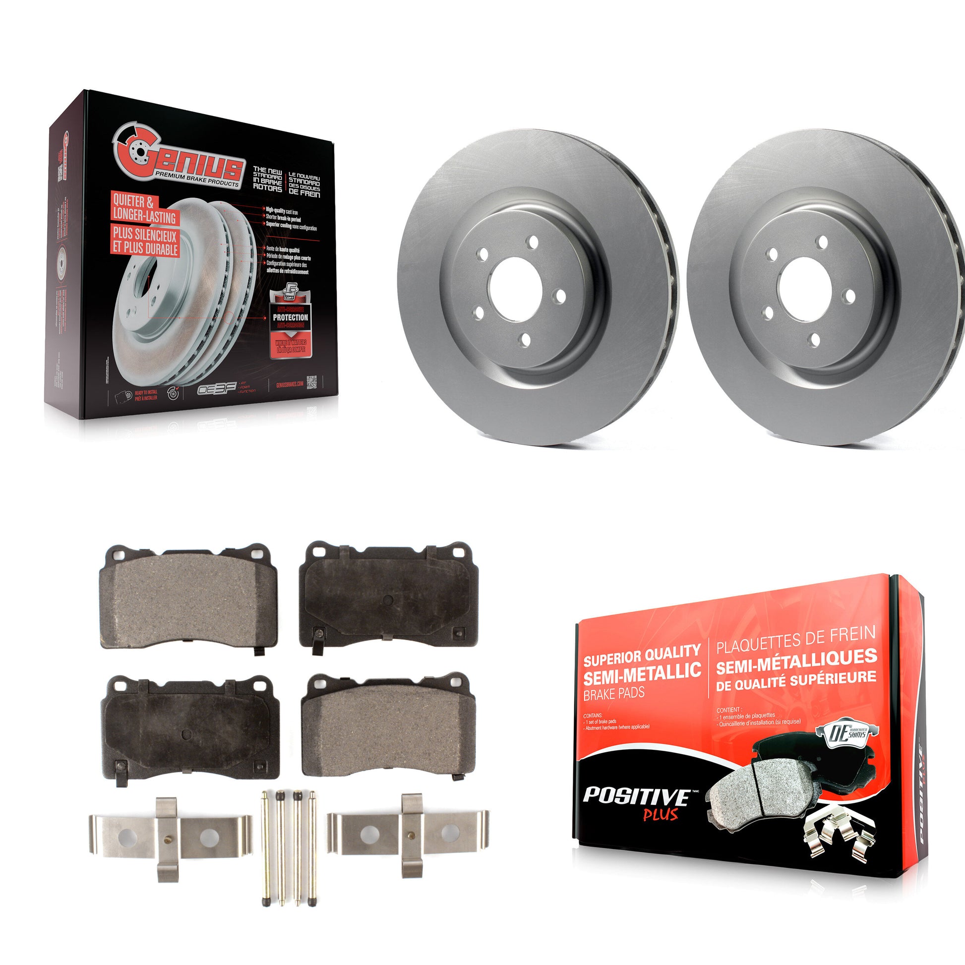 Transit Auto KGF-100105 Disc Brake Kit for 2007-2014 Ford Mustang - Front