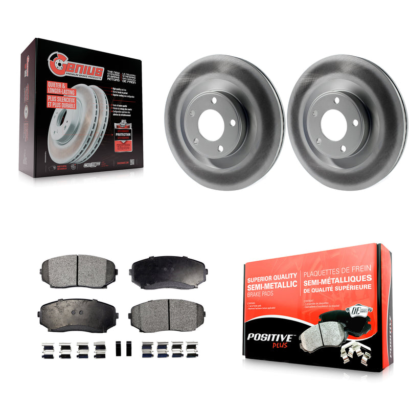 Transit Auto KGF-100108 Disc Brake Kit for 2007-2015 Ford Edge, Lincoln MKX - Front