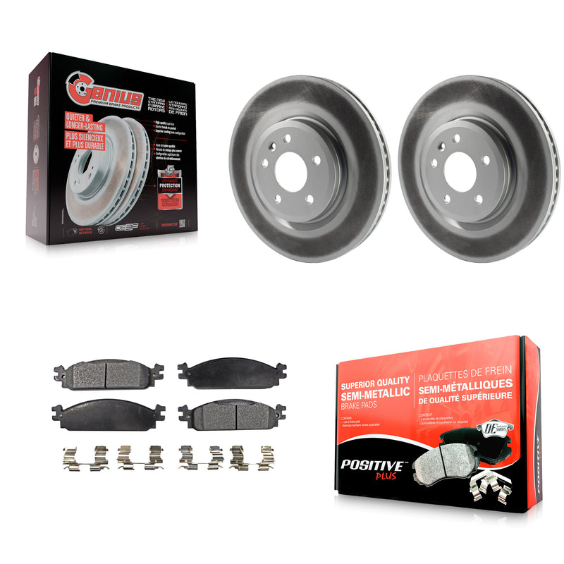 Transit Auto KGF-100115 Disc Brake Kit for 2009-2010 Lincoln MKS - Front