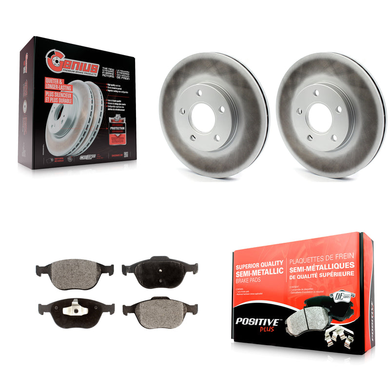 Transit Auto KGF-100118 Disc Brake Kit for 2010-2013 Ford Transit Connect - Front