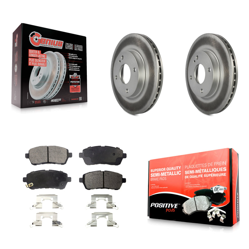 Transit Auto KGF-100121 Disc Brake Kit for 2011-2019 Ford Fiesta - Front