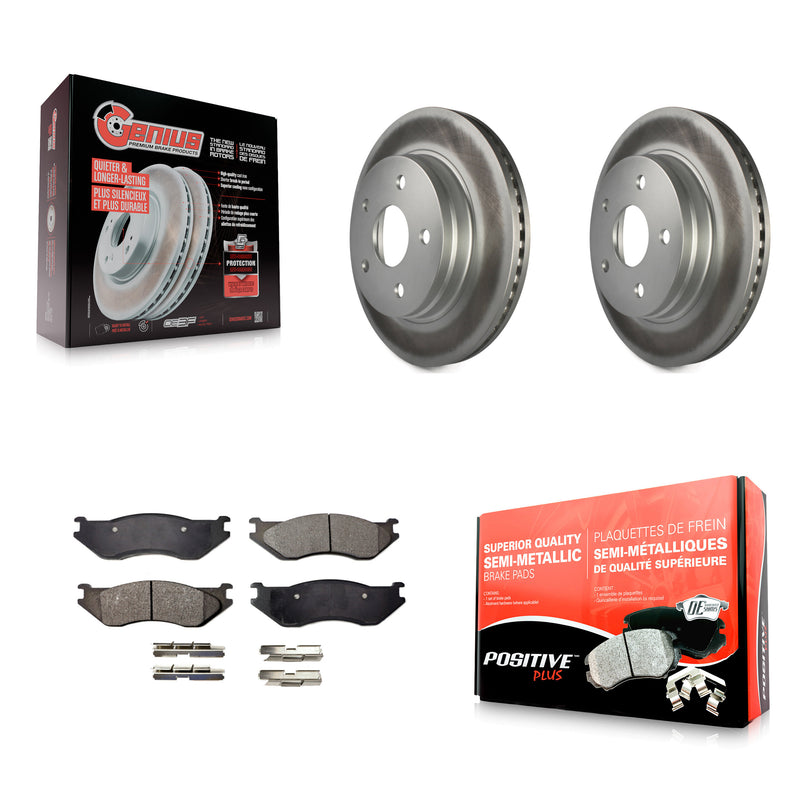 Transit Auto KGF-100147 Disc Brake Kit for 2002-2006 Dodge Ram 1500, Dodge Durango - Front