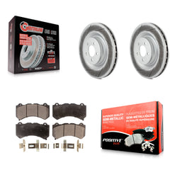 Transit Auto KGF-100157 Disc Brake Kit for 2015-2021 Dodge Charger, Dodge Challenger - Front