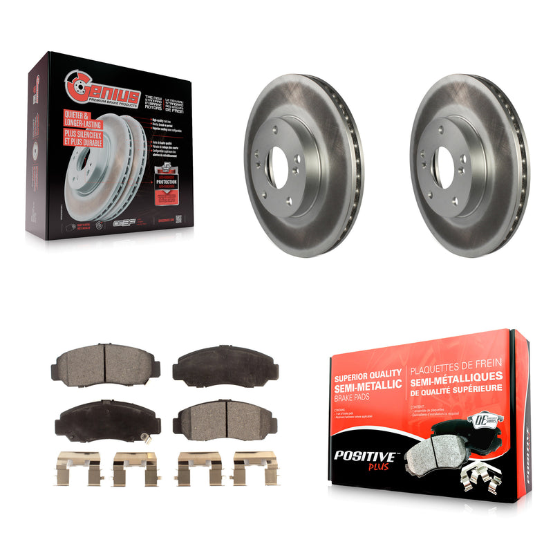 Transit Auto KGF-100212 Disc Brake Kit for 2003-2011 Acura CSX, Honda Accord, Honda Civic - Front