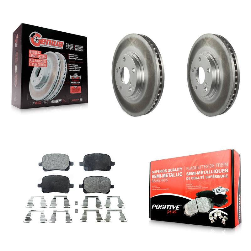 Transit Auto KGF-100228 Disc Brake Kit for 1999-2001 Lexus RX300 - Front
