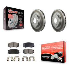 Transit Auto KGF-100263 Disc Brake Kit for 2003-2013 Kia Soul, Hyundai Tiburon and More - Front
