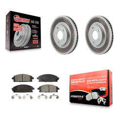 Transit Auto KGF-100272 Disc Brake Kit for 2004-2009 Nissan Quest - Front
