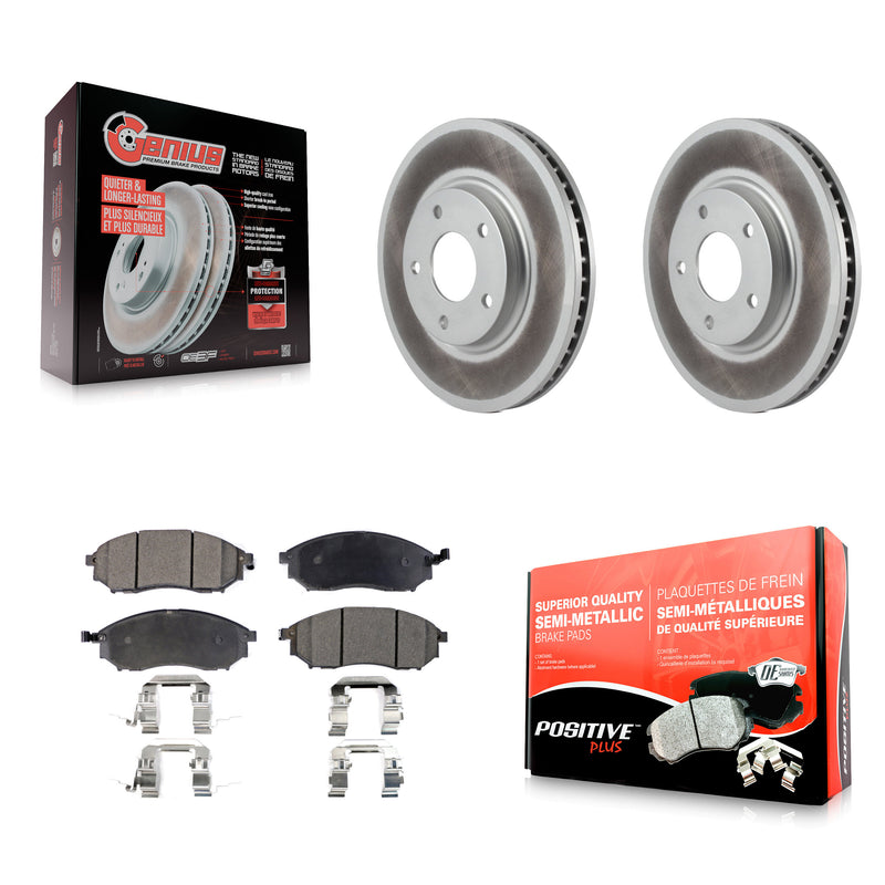 Transit Auto KGF-100273 Disc Brake Kit for 2002-2006 INFINITI M45, INFINITI Q45 - Front