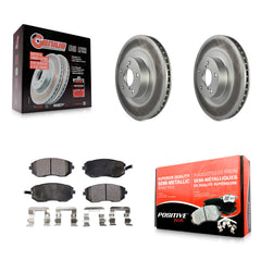 Transit Auto KGF-100278 Disc Brake Kit for 2002-2008 Saab 9-2X, Subaru Baja and More - Front