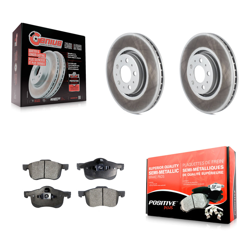 Transit Auto KGF-100287 Disc Brake Kit for 2008 Volvo S60 - Front
