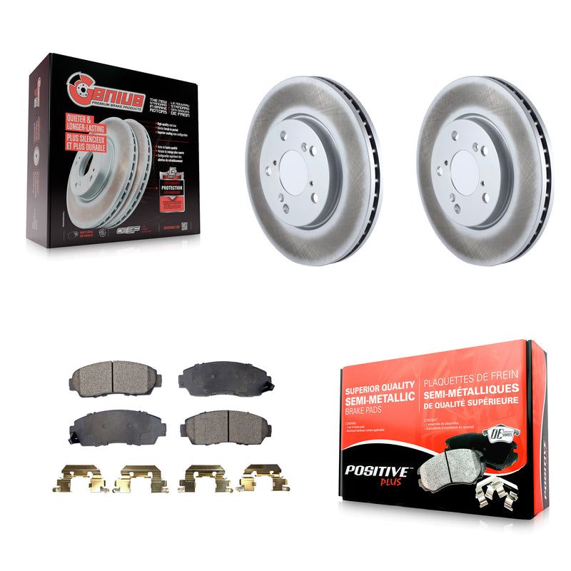 Transit Auto KGF-100293 Disc Brake Kit for 2005-2010 Honda Odyssey - Front
